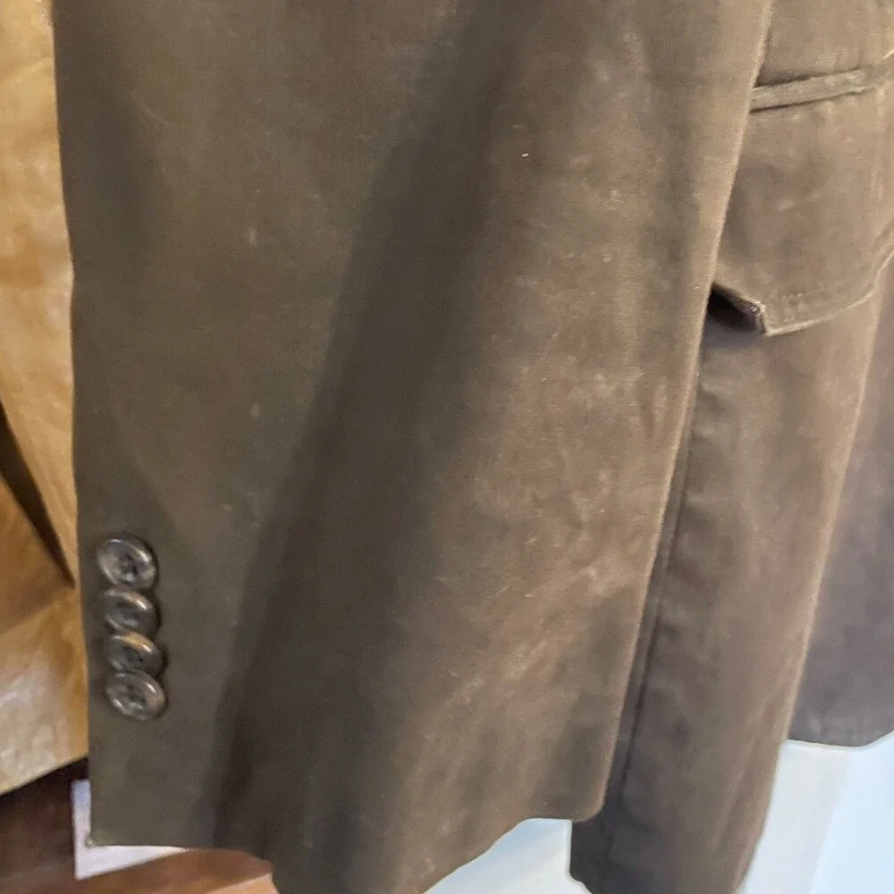 Blue Pronto Uono Cotton Brown Grunge Men's Blazer XL Casual Sport Jacket